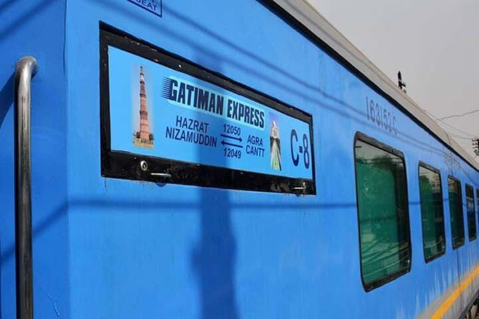 Taj Mahal Tour by Gatimaan Express Train
