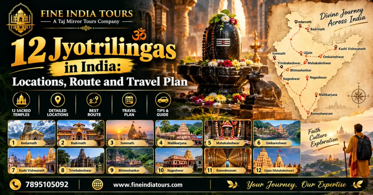 12 Jyotirlingas in India