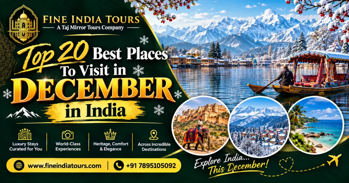 Best Places to Visit in December in India