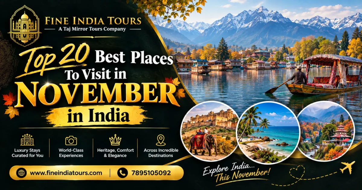 Best Places to Visit in November in India