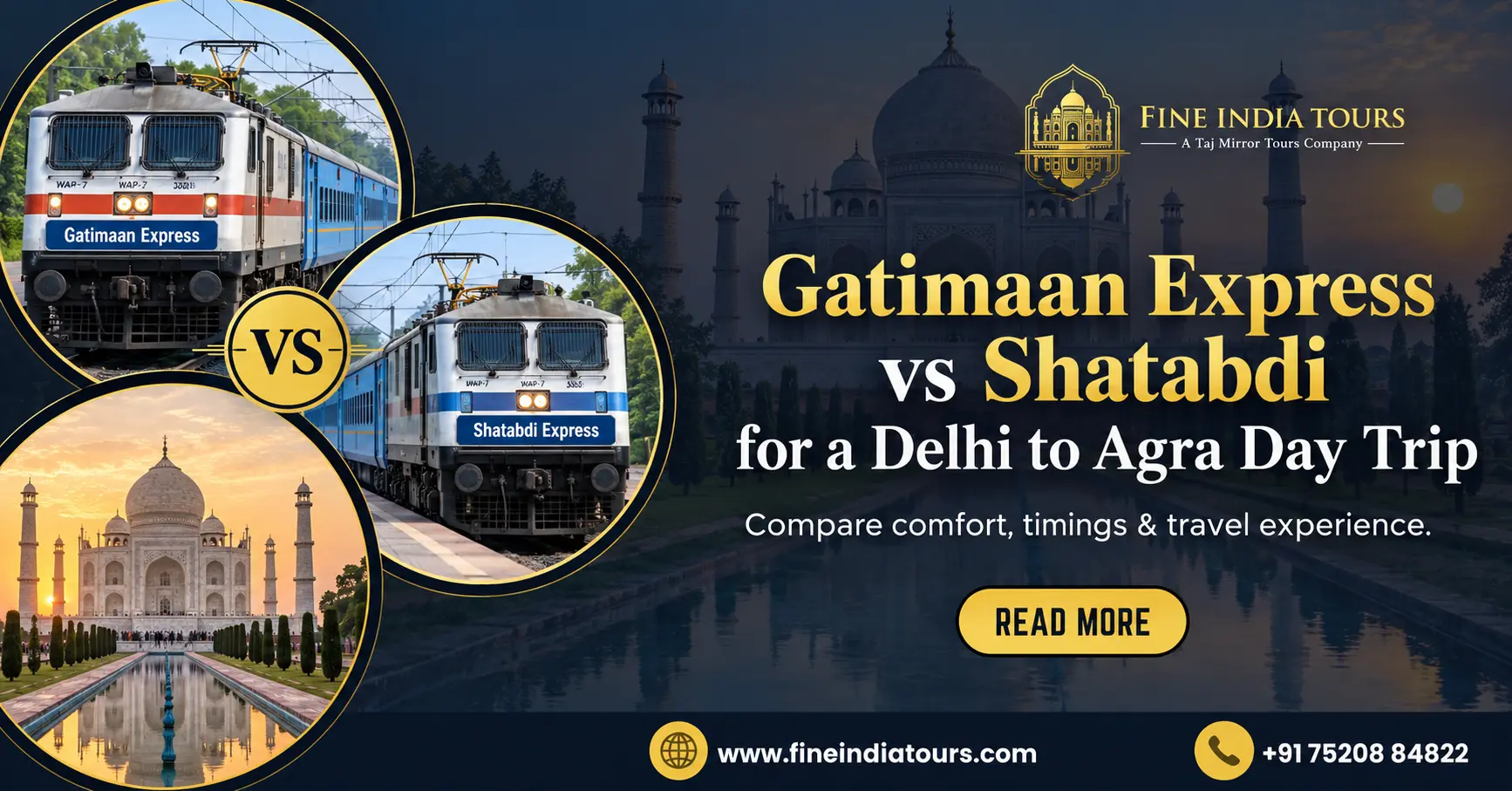 Gatimaan Express vs Shatabdi for a Delhi to Agra Day Trip